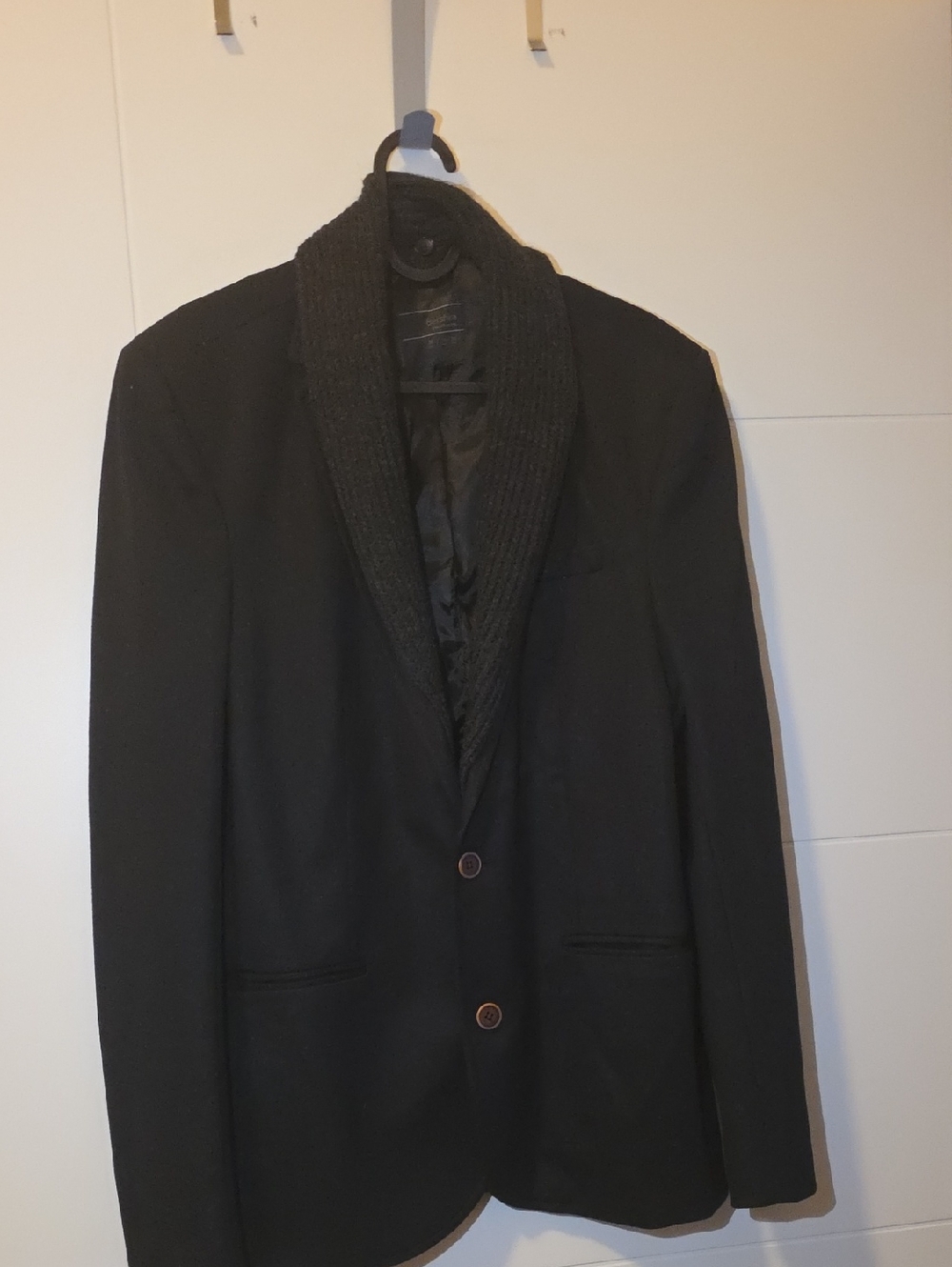 Bershka Black Shawl-Collar Blazer Size M 38